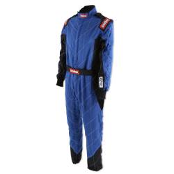 Racequip - RaceQuip 91609249RQP One Piece Multi Layer Fire Suit Blue Medium Tall - Image 9