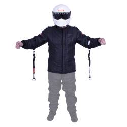 Racequip - RaceQuip 91930079RQP Nomex Multi Layer Fire Suit Jacket Black 2XL - Image 7