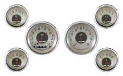 Classic Instruments - Classic Instruments AN01SHC American Nickel 6-Gauge Set for GM - Image 1