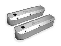 Holley Sniper EFI - Holley 890012 Valve Cover Fabricated Aluminum Natural for Ford/Lincoln/Mercury - Image 4