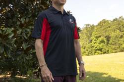 Dinan - Dinan DC020-MPOLO3-BR-L Large Black/Red Polo - Image 4