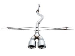 AWE Tuning - AWE Tuning 3020-32052 Exhaust Kit for 17-20 Honda Civic Si 1.5 FWD - Image 4