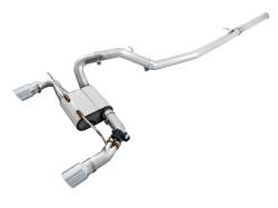 AWE Tuning - AWE Tuning 3025-32024 16-18 Ford Focus RS Hatchback 2.3 AWD Exhaust System - Image 1