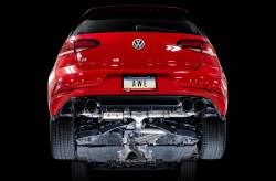 AWE Tuning - AWE Tuning 3025-42066 18-19 VW Golf R 2.0 AWD Hatchback Exhaust Kit - Image 1
