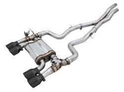 AWE Tuning - AWE Tuning 3025-43074 BMW Convertible/Coupe/Sedan 3.0 RWD Exhaust System - Image 1