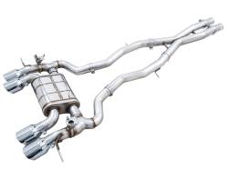 AWE Tuning - AWE Tuning 3025-43480 BMW Coupe/Sedan 3.0 AWD/RWD Exhaust System - Image 1