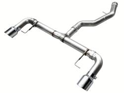 AWE Tuning - AWE Tuning 3020-32429 Chrome Axle-Back Exhaust for BMW Coupe/Sedan 2.0 AWD/RWD - Image 1