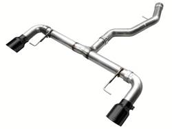 AWE Tuning - AWE Tuning 3020-33429 Black Axle-Back Exhaust System BMW Coupe/Sedan 2.0 AWD/RWD - Image 1
