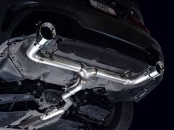 AWE Tuning - AWE Tuning 3020-32429 Chrome Axle-Back Exhaust for BMW Coupe/Sedan 2.0 AWD/RWD - Image 9