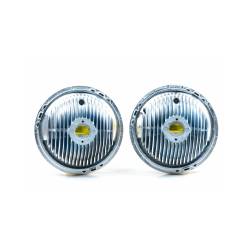 Retrobright - Retrobright LFRB160 Yellow Lens 7" Round Conversion Headlight Housing EACH - Image 1