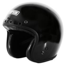 Simpson Motorcycle - Simpson Motorcycle CHOP22X Chopper 2X-Large Motorcycle Helmet Gloss Black - Image 4