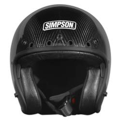 Simpson Motorcycle - Simpson Motorcycle CHOPC2X Chopper 2X-Large Motorcycle Helmet Carbon Fiber - Image 1