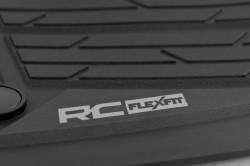 Rough Country Suspension Systems - Rough Country FF-2161 Front Floor Liners Black for 19-24 Silverado/Sierra - Image 6