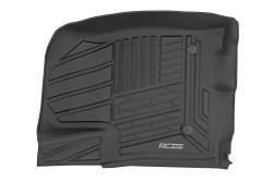 Rough Country Suspension Systems - Rough Country FF-2161 Front Floor Liners Black for 19-24 Silverado/Sierra - Image 5