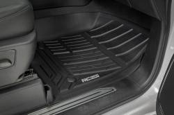 Rough Country Suspension Systems - Rough Country FF-2161 Front Floor Liners Black for 19-24 Silverado/Sierra - Image 3