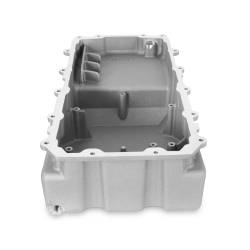 Holley - Holley 302-90 Holley Cast Aluminum Rear Sump Oil Pan for 53-79 Ford Coyote Swap - Image 2