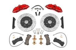 Rough Country Suspension Systems - Rough Country Performance Front Brake Upgrade Kit Red for Wrangler JL 95105 - Image 2