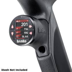 Banks Power - Banks Power 63371 Upper iDash Stealth Pod Mount for 18+ Jeep Gladiator/Wrangler - Image 5