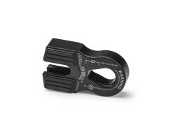 Factor 55 - Factor-55 00375-04 Black Flat Splicer 3/8"-1/2" Synthetic Rope Shackle - Image 1