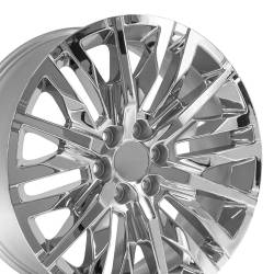 OE Wheels LLC - OE Wheels CV33-22090-6550-28C CV33 22x9 6x5.5 28mm Chrome - Image 1