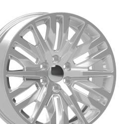 OE Wheels LLC - OE Wheels CV33 22x9 6x5.5 28mm Polished CV33-22090-6550-28P - Image 1