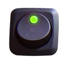 Hella - HELLA H61923001 1-Way Push Button Switch Rocker LED Green - Image 2