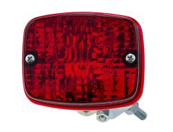 Hella - HELLA 003030151 Rear Fog Lamp for Model 100 Red - Image 1