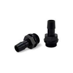Mishimoto - Mishimoto MMFT-M20-12BK M20x1.5 1/2" Hose Barb Aluminum Fittings Pack Of 2 - Image 1