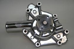 PRW - PRW 1431810 Hi-Perf Aluminum Water Pump for 69-85 Mopar 318-360 Polished - Image 2