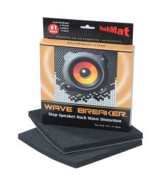 Hushmat - Hushmat 82450 Wave Breaker Kit 2 Pads w/Self Adhesive 8x8" - Image 1