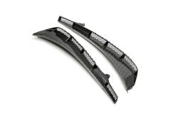 Seibon Carbon - Seibon Carbon FD17HDCVR FENDER DUCT Pair - Image 1