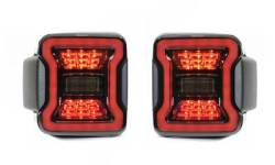 Quake LED - Quake LED QTE558 Blackout LED Replacement Taillights for Jeep JL - Image 2