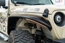 Smittybilt - Smittybilt 77852 XRC Front Tube Fenders Black for 18-24 Jeep Wrangler JL/JT - Image 4