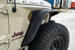 Smittybilt - Smittybilt 77852 XRC Front Tube Fenders Black for 18-24 Jeep Wrangler JL/JT - Image 1
