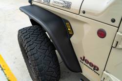 Smittybilt - Smittybilt 77852 XRC Front Tube Fenders Black for 18-24 Jeep Wrangler JL/JT - Image 2