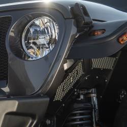 Smittybilt - Smittybilt 77984 Front Inner Fender Liner Black for 18+ Jeep Wrangler JL JLU - Image 2