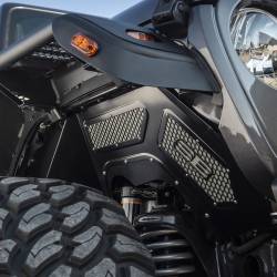 Smittybilt - Smittybilt 77984 Front Inner Fender Liner Black for 18+ Jeep Wrangler JL JLU - Image 3