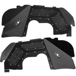 Smittybilt - Smittybilt 77984 Front Inner Fender Liner Black for 18+ Jeep Wrangler JL JLU - Image 5