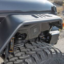 Smittybilt - Smittybilt 77984 Front Inner Fender Liner Black for 18+ Jeep Wrangler JL JLU - Image 4