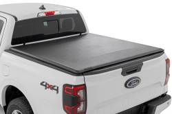 Rough Country Suspension Systems - Rough Country 42219550 Soft Roll-Up Vinyl Tonneau Cover for 24-26 Ford Ranger 5' - Image 1