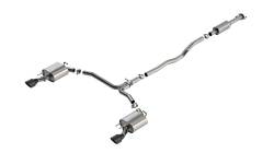 Borla - Borla 140967BC S-Type Cat-Back Exhaust System for 20-24 Toyota Camry TRD 3.5L - Image 1