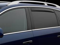 Weathertech - WeatherTech 831052IM Side Window Rear Deflector Set Dark Tint - Image 1