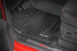 Rough Country Suspension Systems - Rough Country FF-2141 Black Front Floor Liners for 14-18 Silverado/Sierra - Image 2