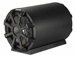 Kicker - Kicker 46CWTB104 10" TB CompR 4-Ohm Loaded Tube Subwoofer Enclosure - Image 3