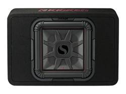 Kicker - Kicker 46TL7T122 Single 12" Solo-Baric L7T 2-Ohm Loaded Subwoofer Enclosure - Image 1