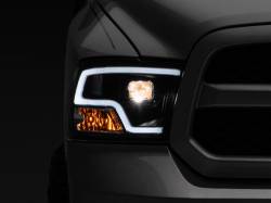Raxiom - Raxiom R111516 LED Halo Projector Headlights Clear Lens for 09-18 RAM 1500 - Image 1