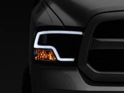 Raxiom - Raxiom R111516 LED Halo Projector Headlights Clear Lens for 09-18 RAM 1500 - Image 2