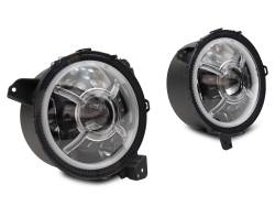 Raxiom - Raxiom J137646 9" LED Headlights w/DRL & Halo - Image 2