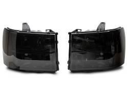 Raxiom - Raxiom S518299 Axial Series Smoke Lens Replacement Headlights 07-14 GMC Sierra - Image 2