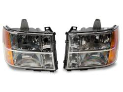 Raxiom - Raxiom S518298 Axial Series Chrome Headlights for 07-14 Sierra 1500/2500HD/3500 - Image 1